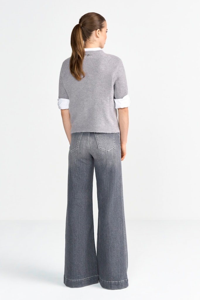 Marlene Sustainable Cotton Light Grey Denim