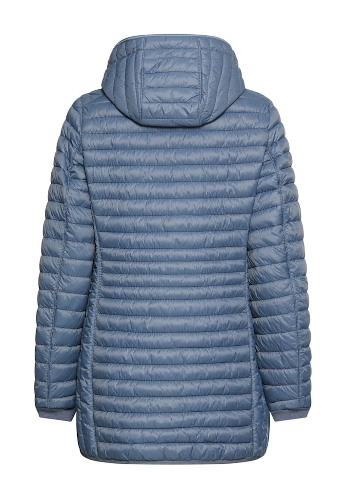 Wasserabweisende Steppjacke mit Reißverschlusstaschen