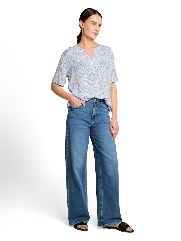 Bluse mit Muster