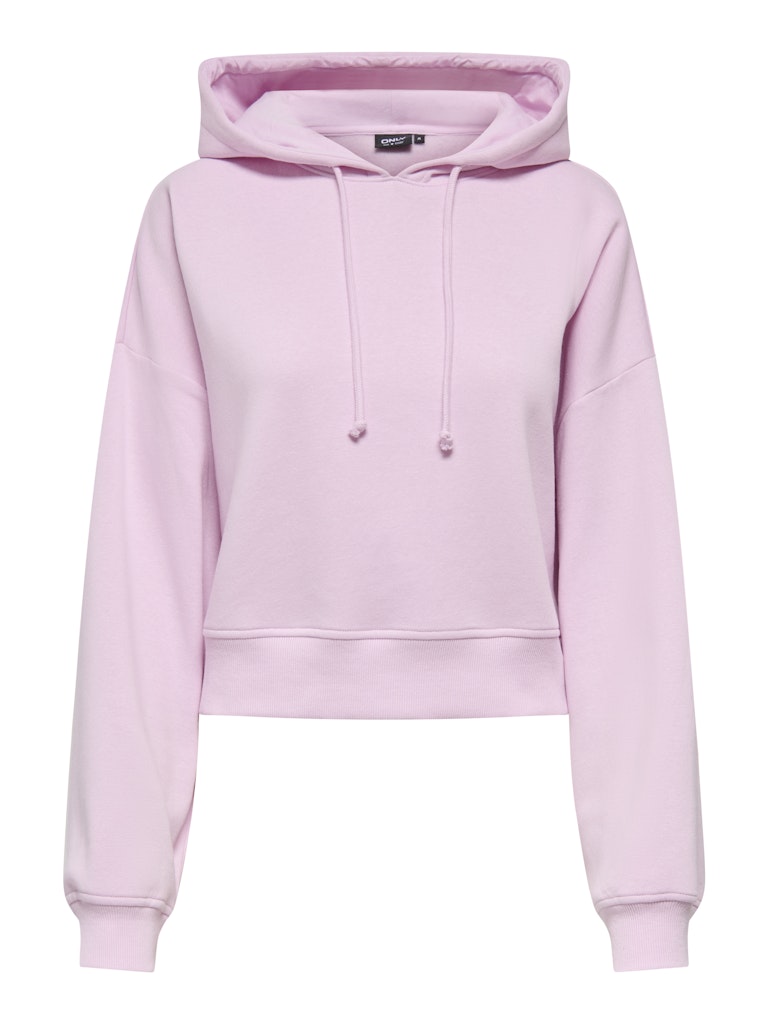 ONLSWEAT LIFE L/S HOODIE CROPPED SWT