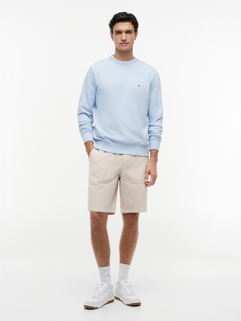 ESSENTIAL TERRY CREWNECK