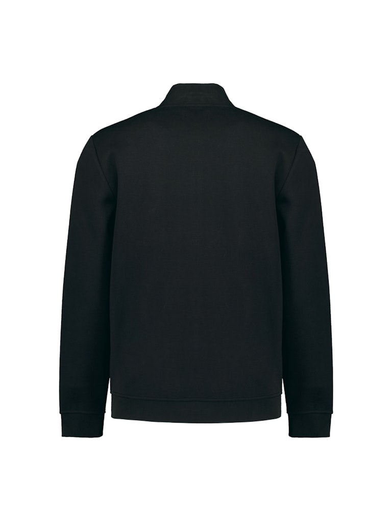 Sweater Full Zipper Pique Bomber