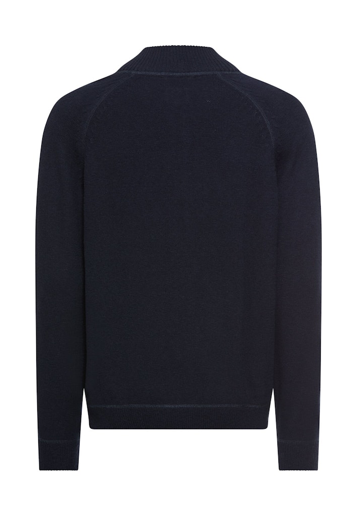 Strickjacke mit Reißverschluss