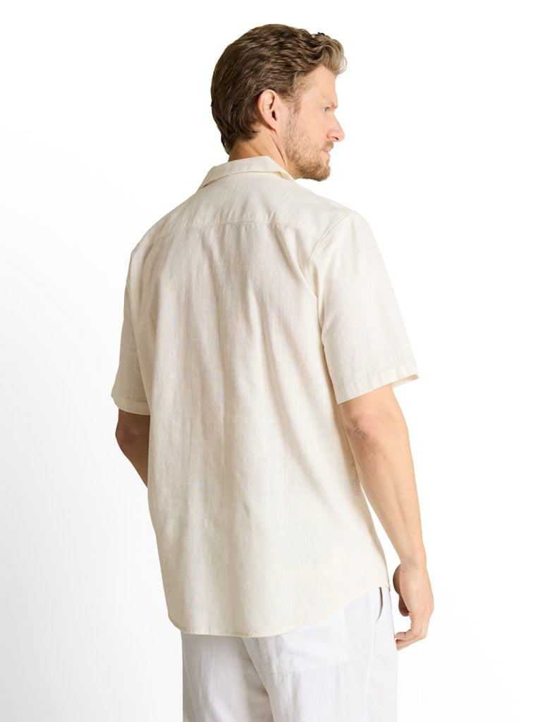 Regular Fit Kurzarmhemd mit Stickerei