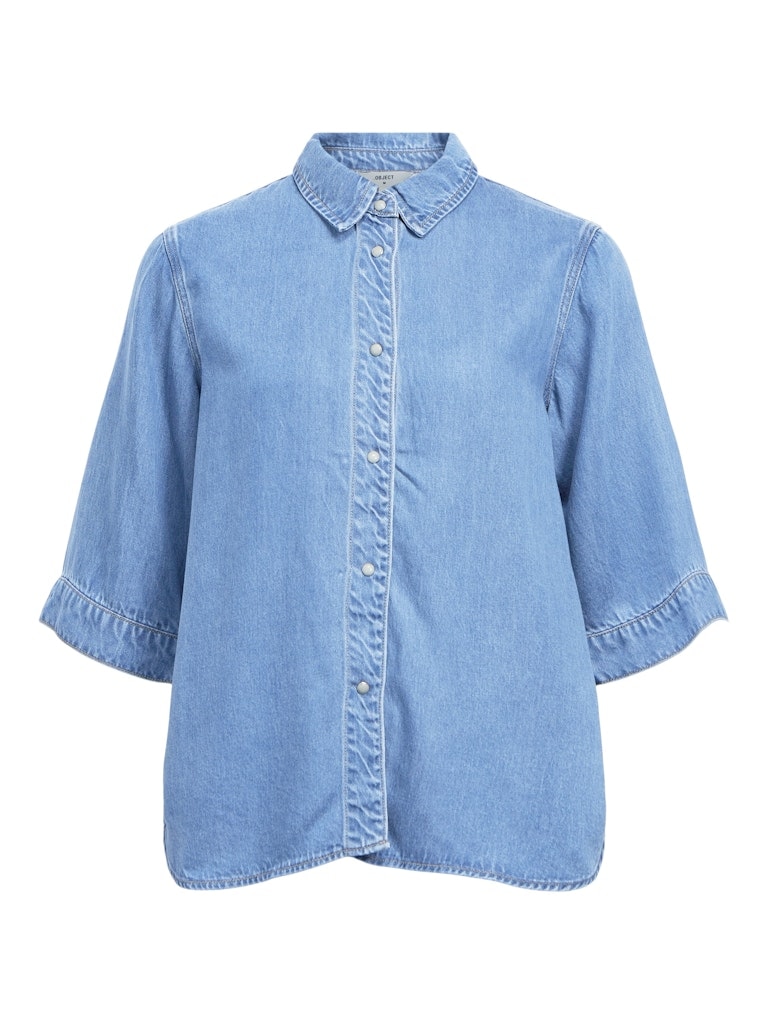 OBJFRAME 2/4 RE DENIM TOP NOOS