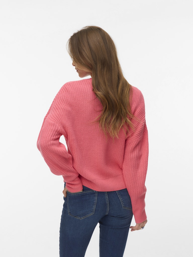 VMLEA LS V-NECK CUFF CARDIGAN NOOS