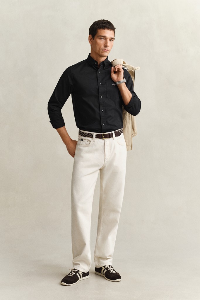Classic Regular Fit Popeline Hemd