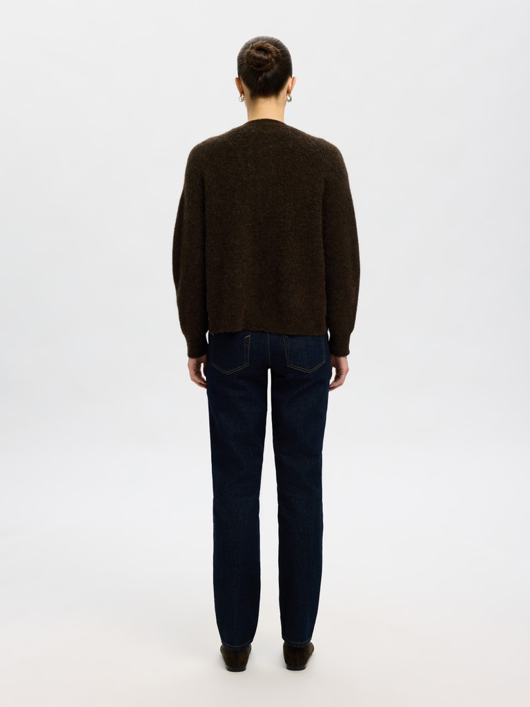 SLWLULU LS KNIT SHORT CARDIGAN NOOS