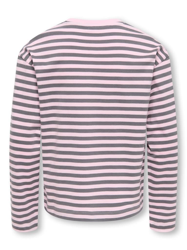 KOGNICCA LS RXL Y/D STRIPED TOP JRS GRL