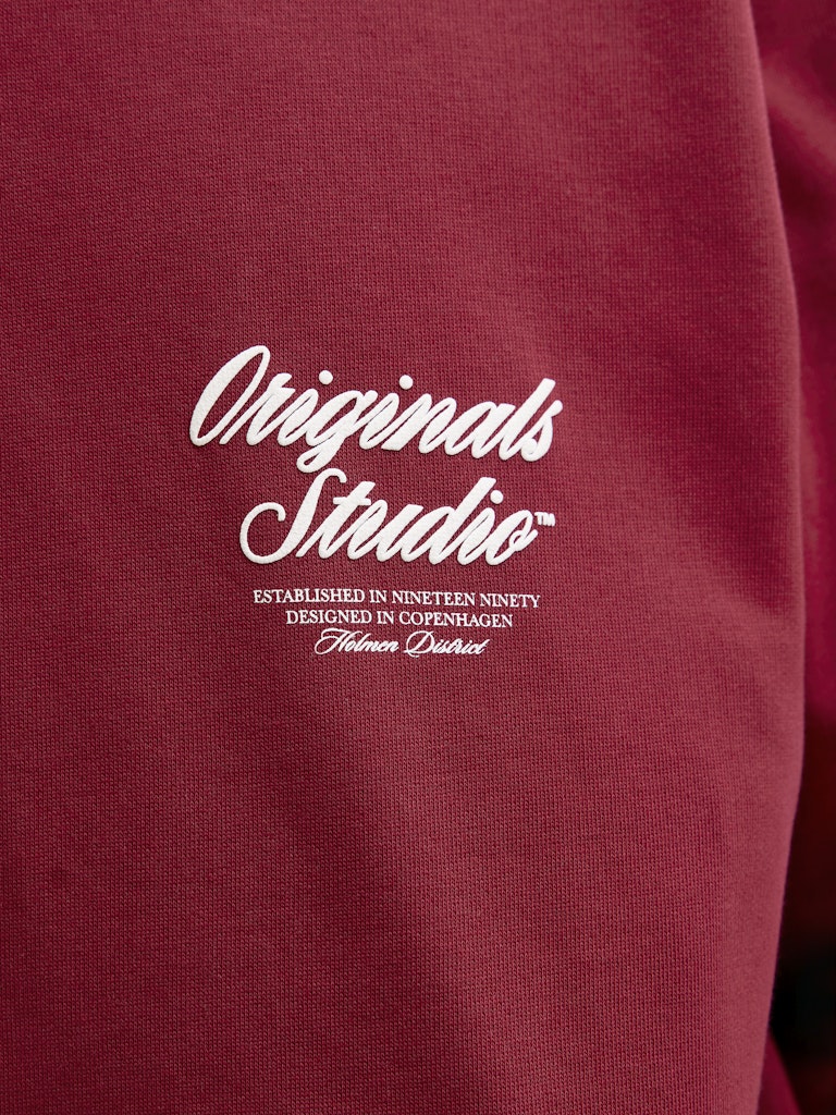 JORNORREBRO TYPO BACK SWEAT HOOD SN