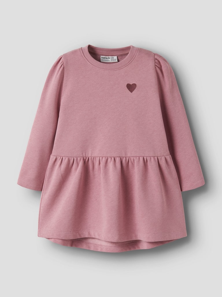 NMFVIMA LS SWE DRESS BRU