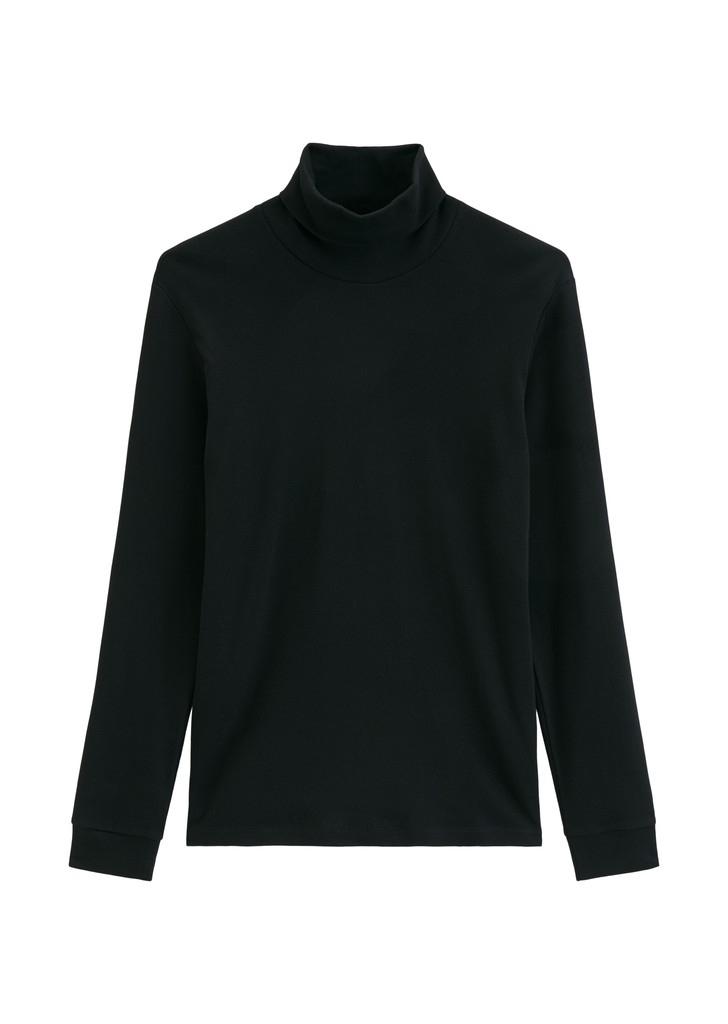 Rollkragen-Longsleeve