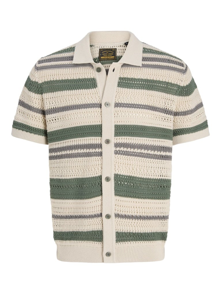 JPRBLUHAMILTON BUTTON THROUGH POLO SS