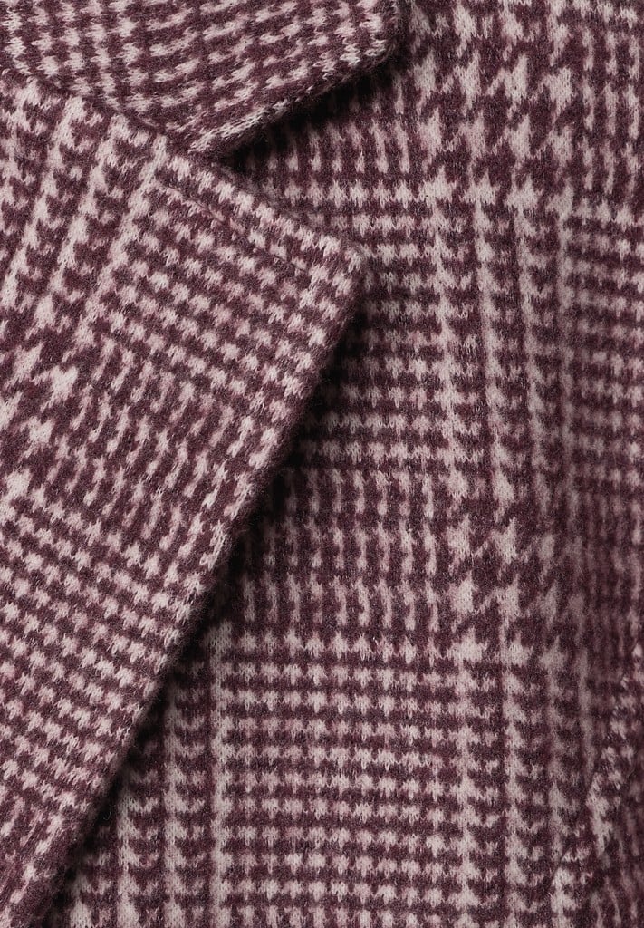 Blazer mit Karomuster und Knöpfen