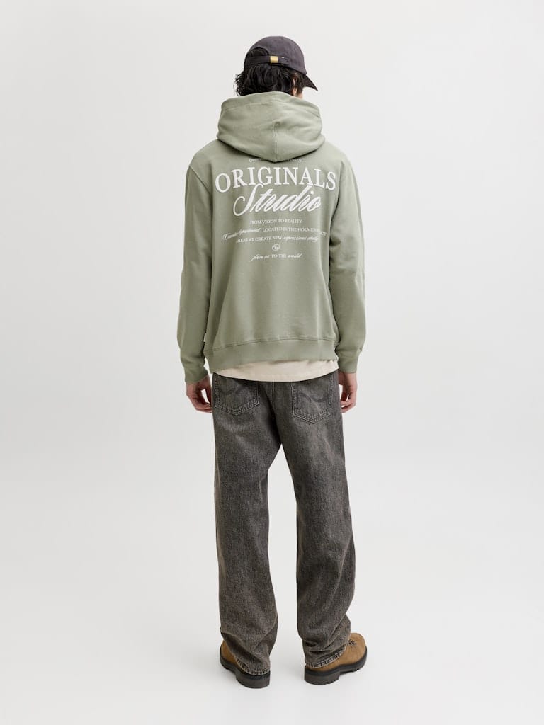 JORNORREBRO TYPO BACK SWEAT HOOD SN