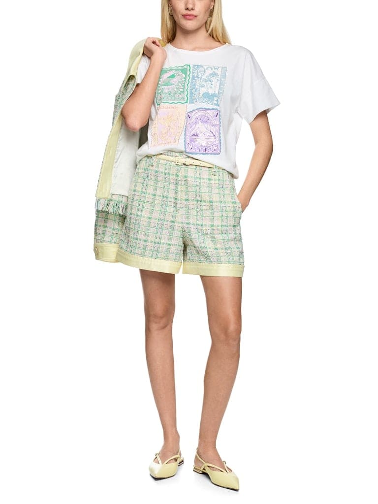 Verziertes Baumwollshirt