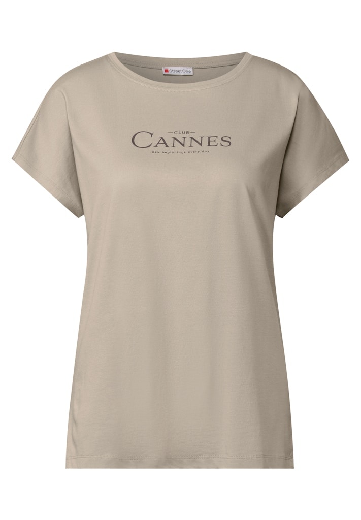 Shirt mit Folien-Wording
