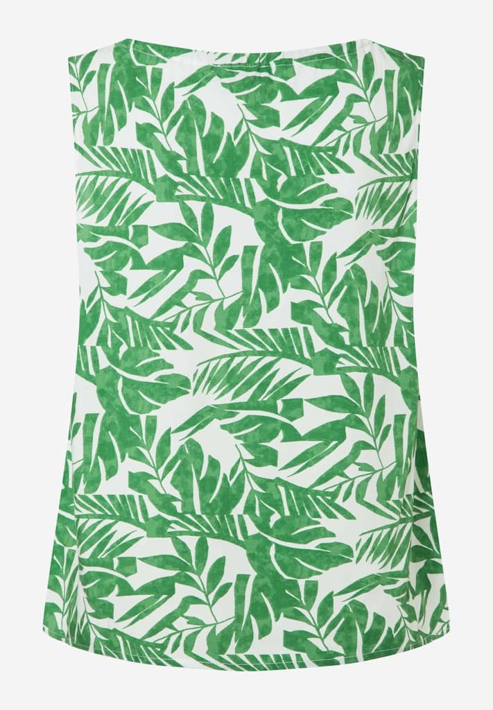 Viskose-Top mit Print