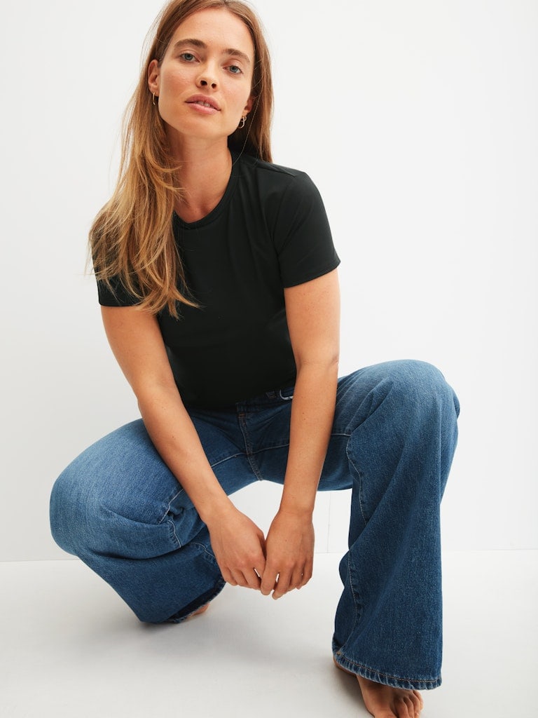 DAMEN Top kurzarm
