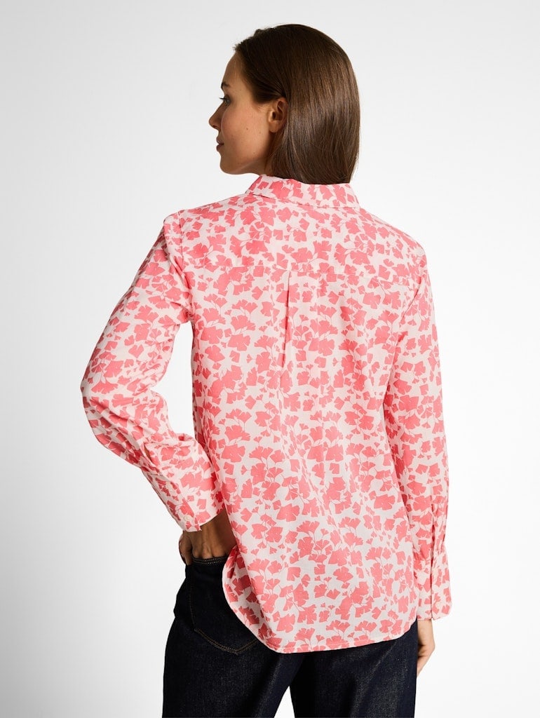 Hemdbluse mit Muster