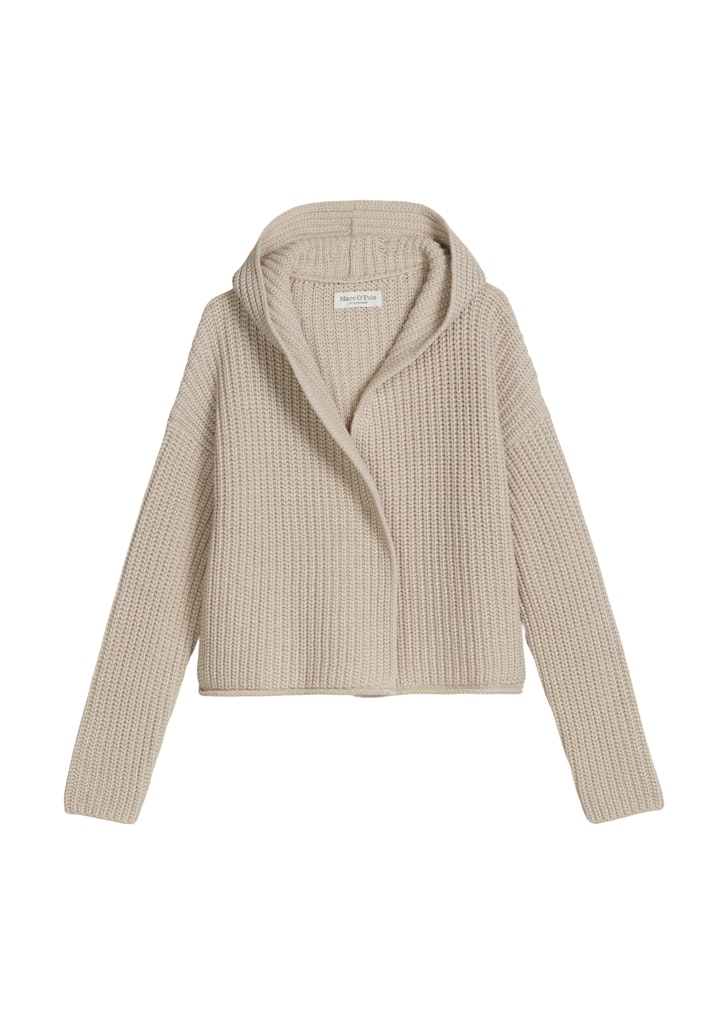 Kapuzen-Cardigan oversize