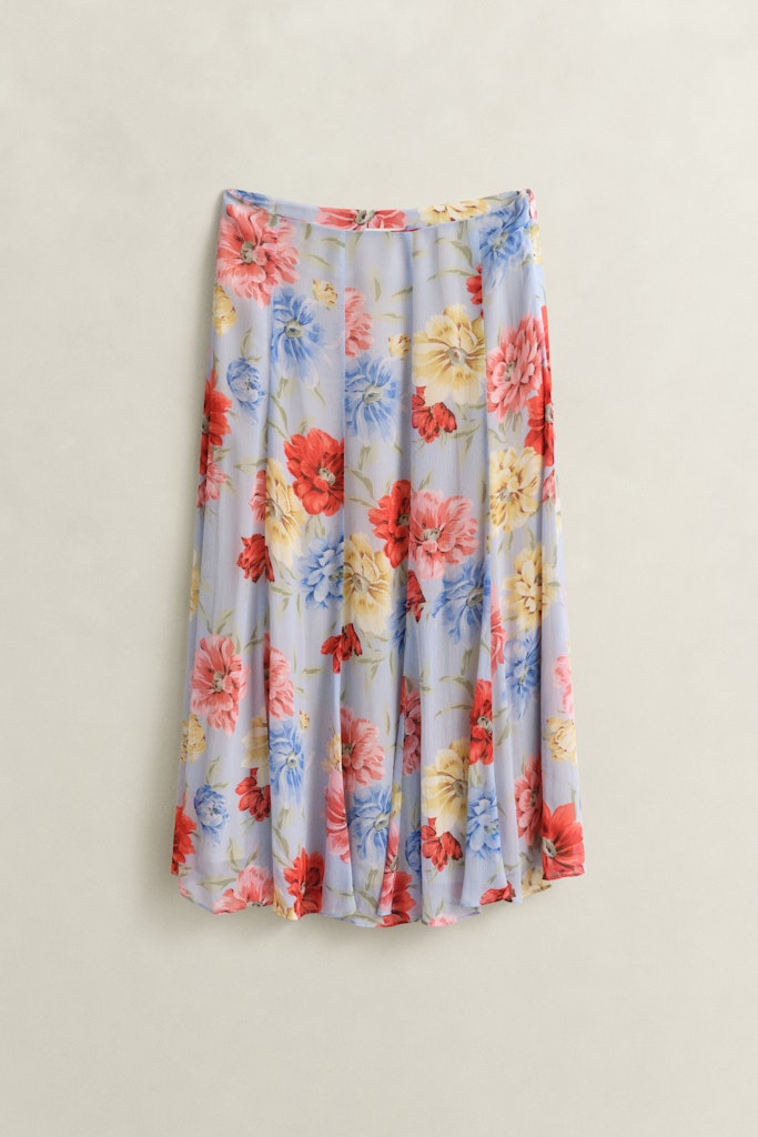 Rock mit Blumenprint