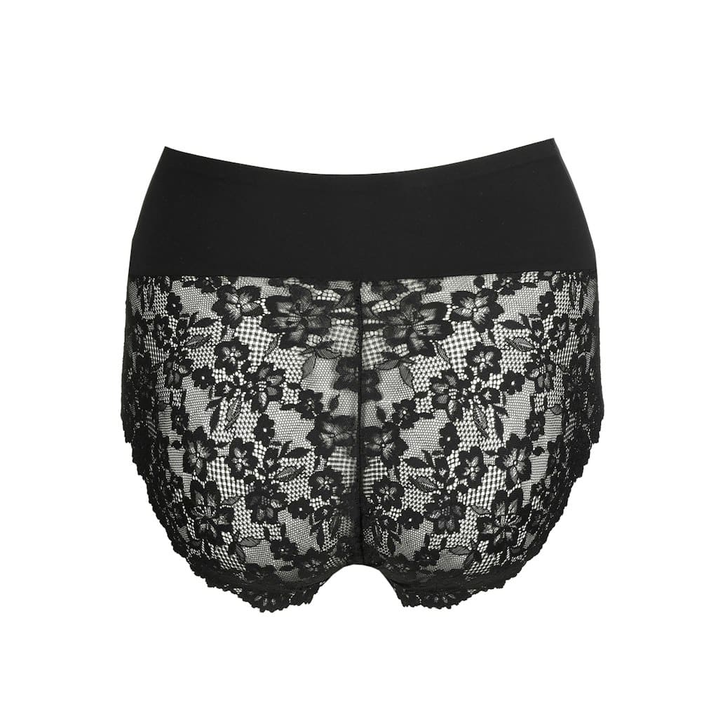 SOFT STUDIO schwarz Taillenslip