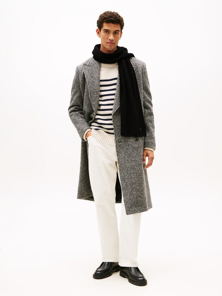 TH FLAG PIMA COTTON CASH SCARF