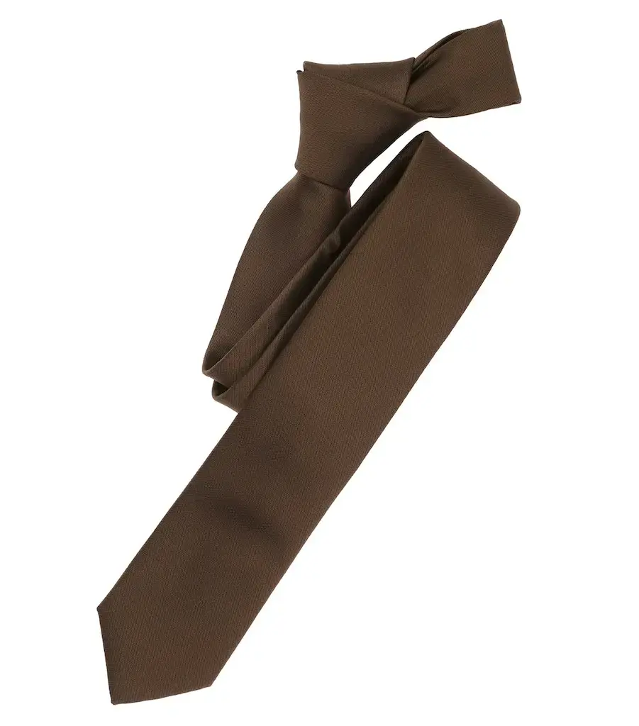 Gewebt Krawatte uni 001040