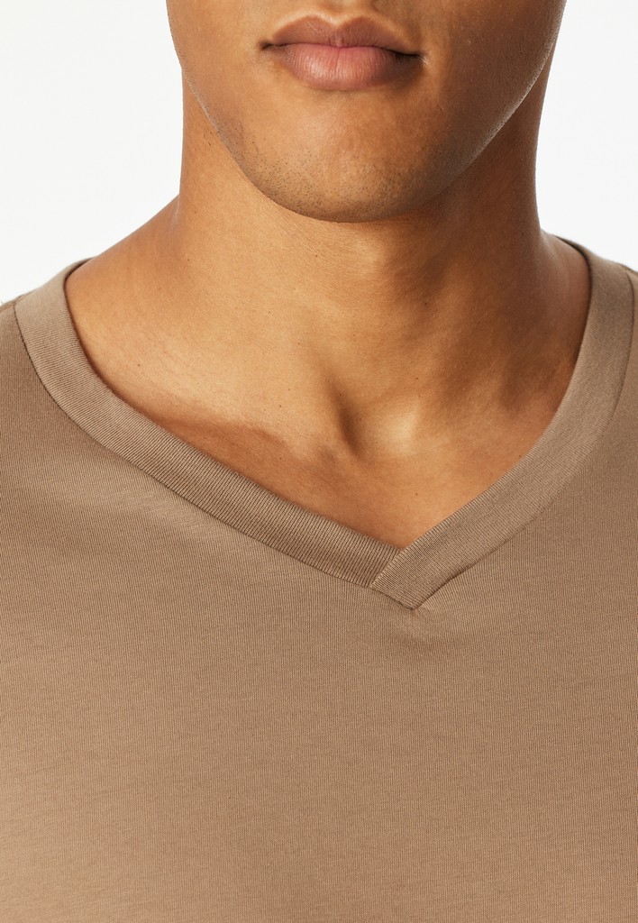 Langarmshirt V-Ausschnitt