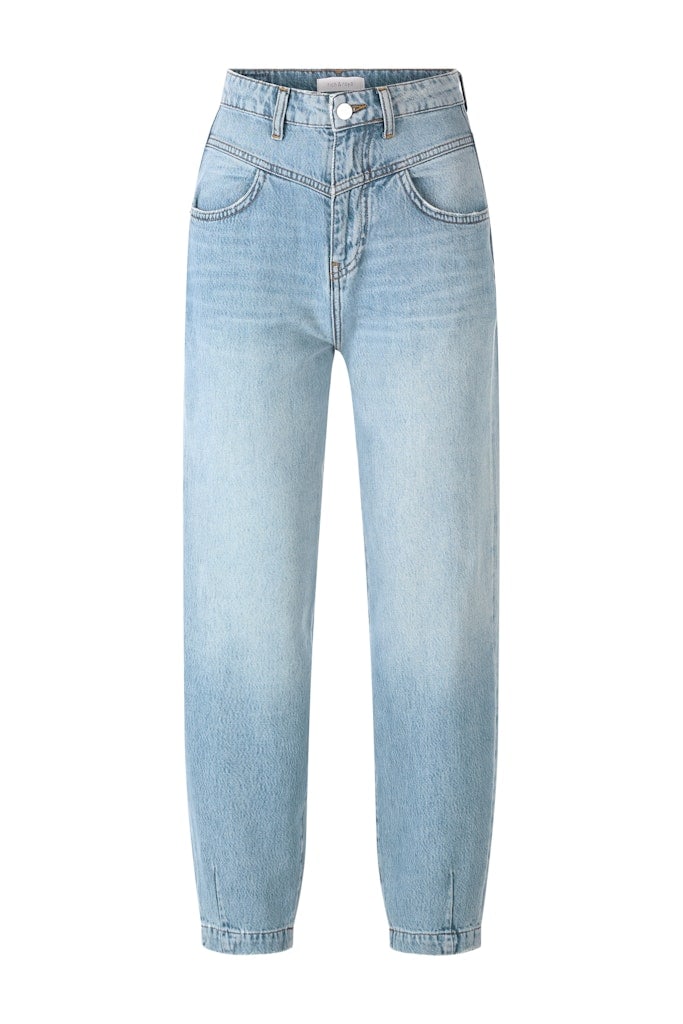 Slouchy blue denim