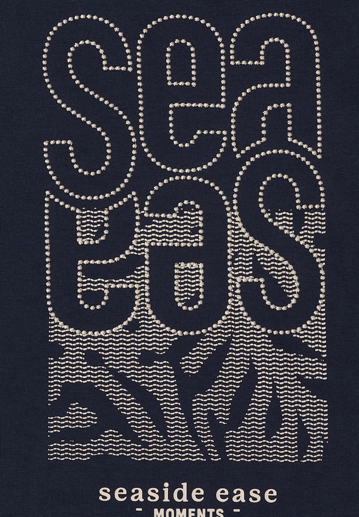 Silk-Touch Stickerei Shirt