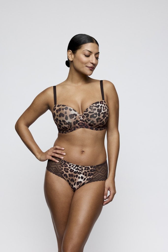 GIGANNI Leopard bloom Unterlegter BH Balconette
