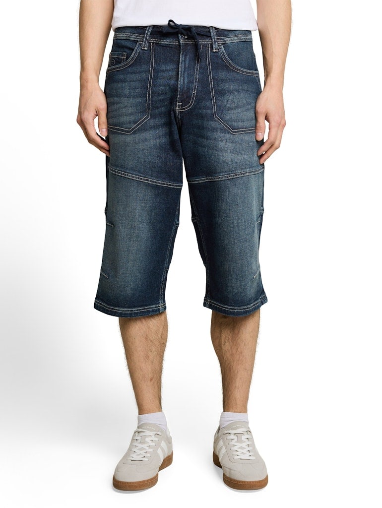 TTMORRIS RELAXED Overknee Jeans Shorts mit Stretch