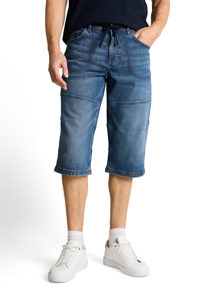 TTMORRIS RELAXED Overknee Jeans Shorts mit Stretch