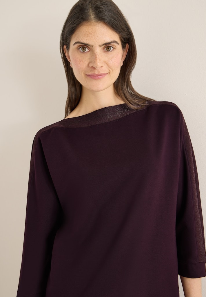 Batwing Shirt mit Tape