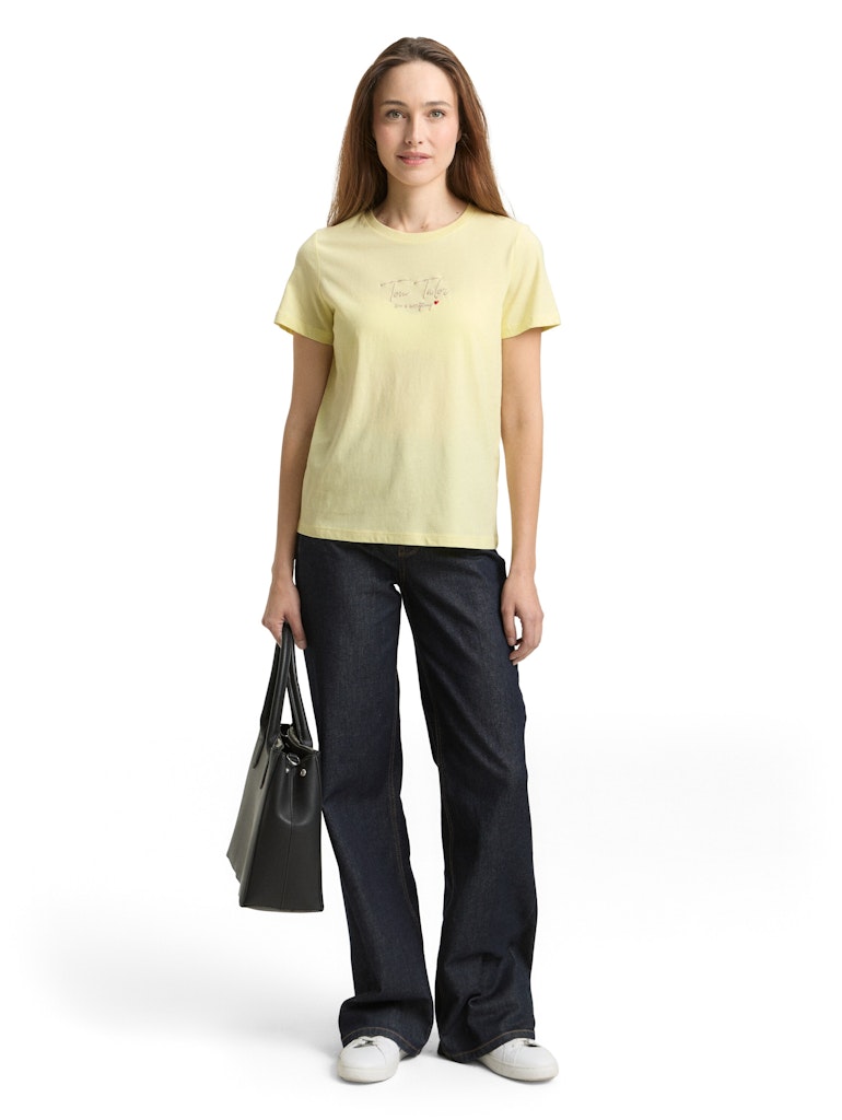 T-Shirt mit Logo-Print