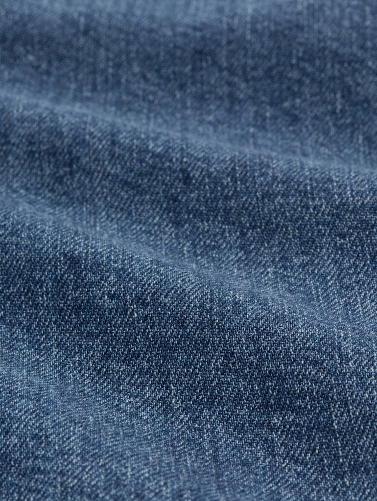 Boxy Fit Jeanshemd