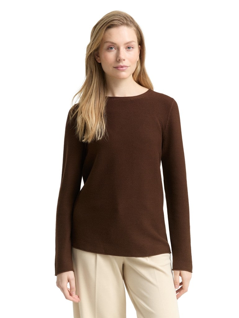 Strickpullover aus Baumwolle