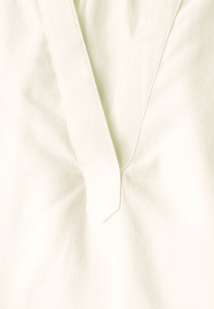 Blusenshirt in Unifarbe