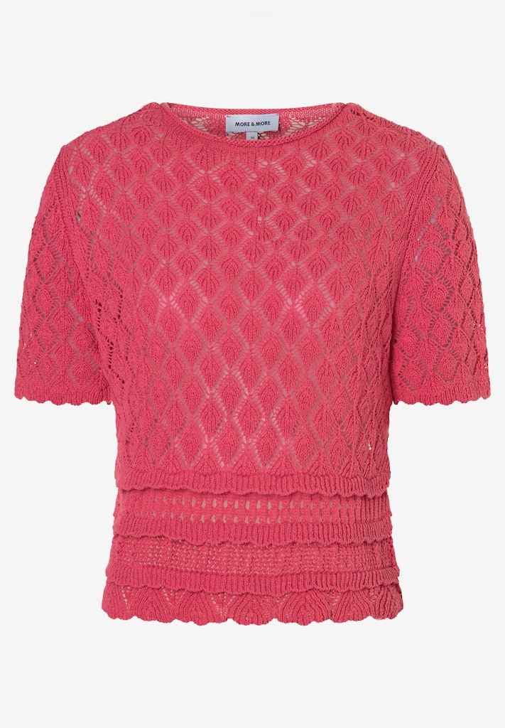 femininer Ajour-Pullover