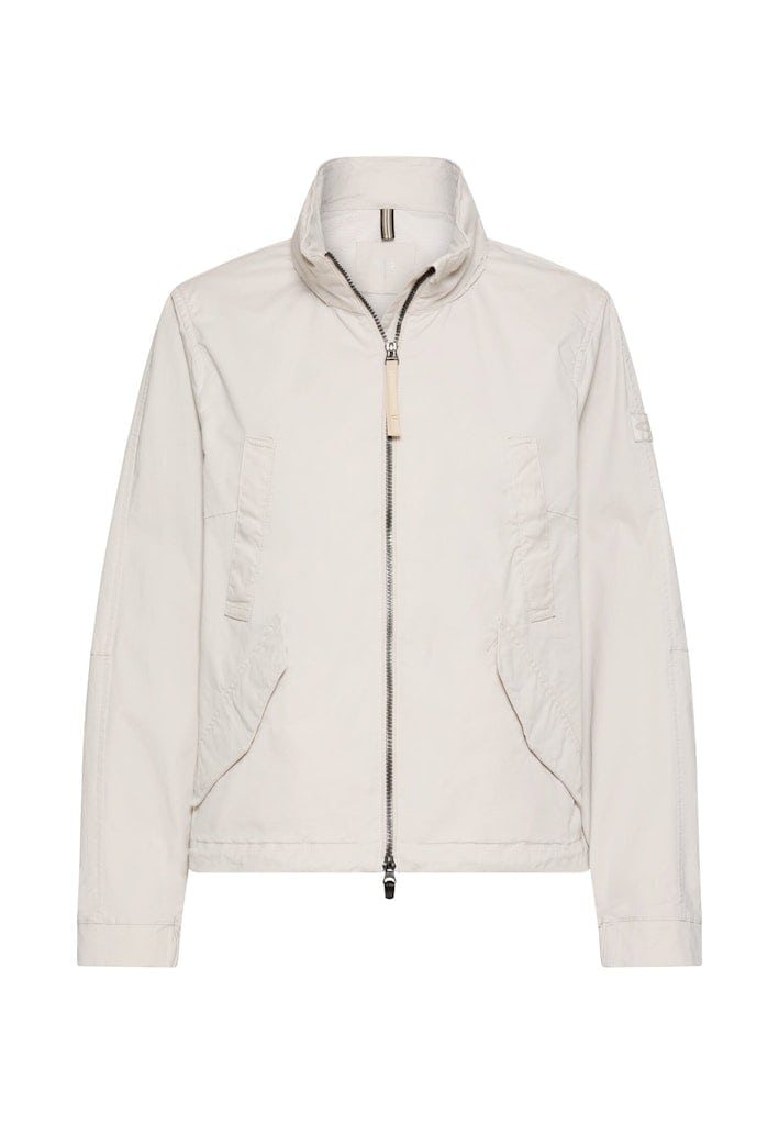 Jacke mit ausrollbarer Kapuze