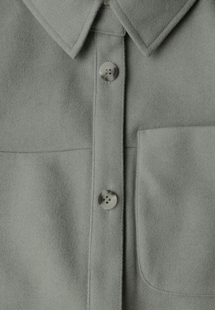 Overshirt In Wolloptik
