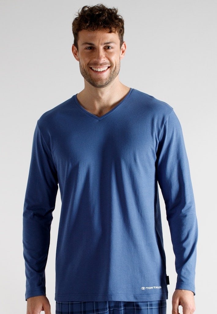 TOM TAILOR Herren Shirt uni 1er Pack