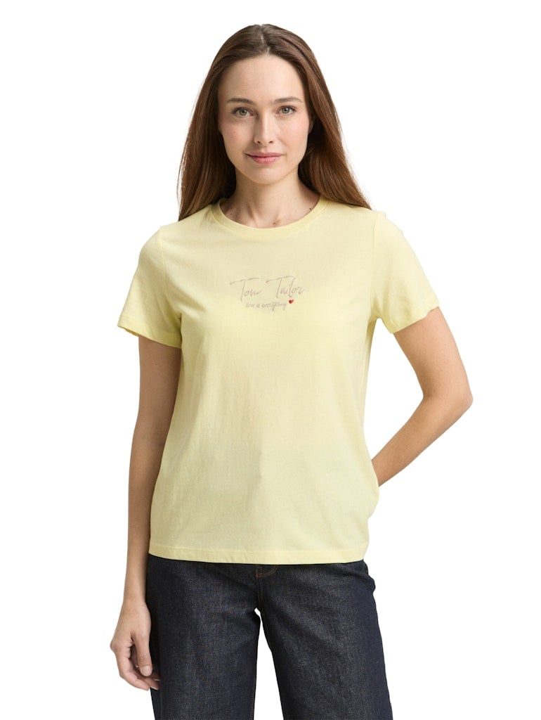 T-Shirt mit Logo-Print