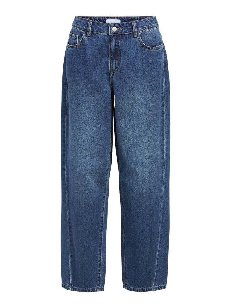 OBJMIU ZOE MW BARREL ANKLE JEANS NOOS