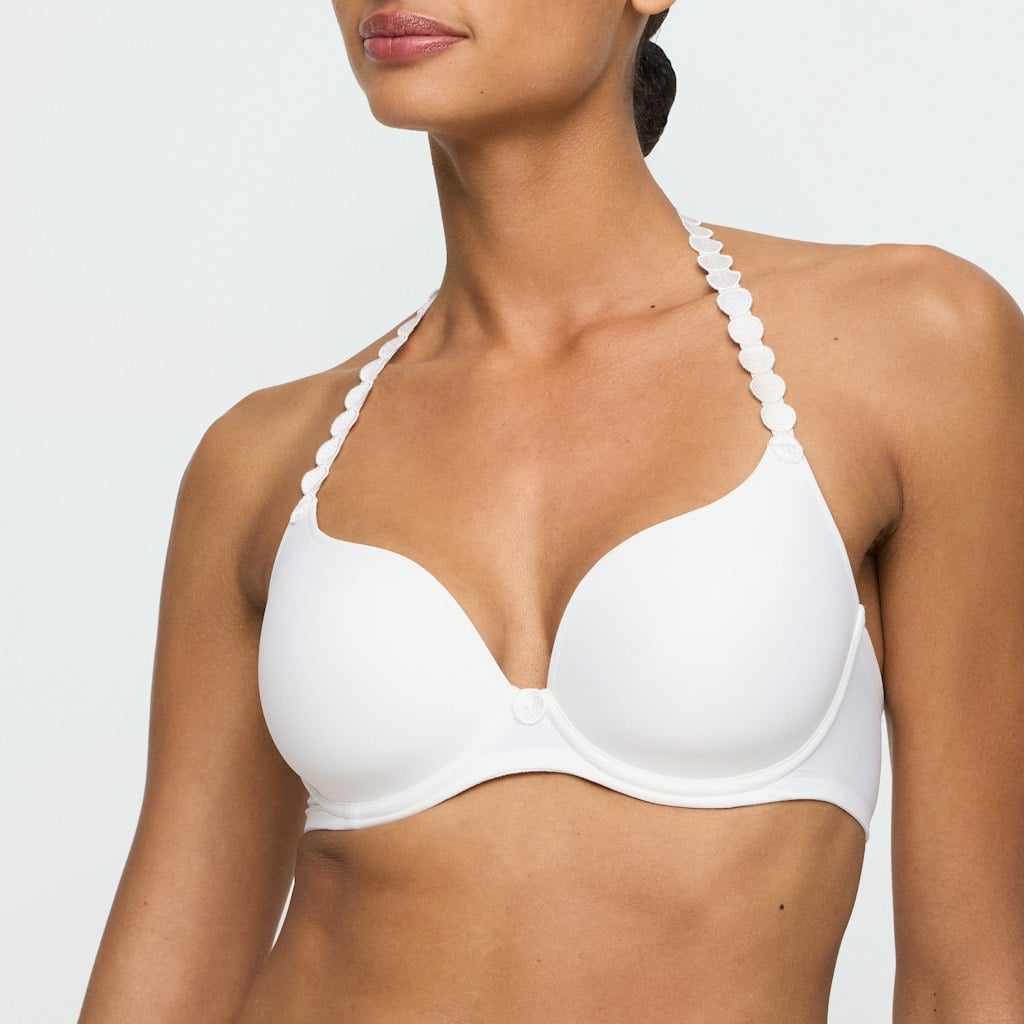 TOM natur Unterlegter BH Herzform