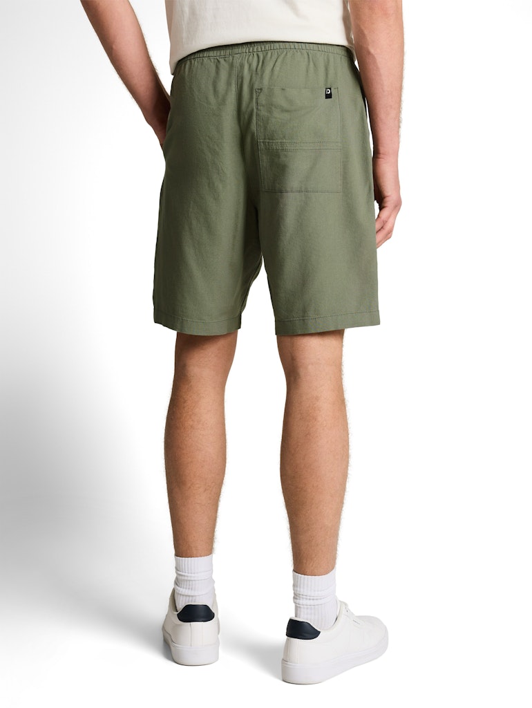 TTRELAXED Shorts mit Leinenanteil