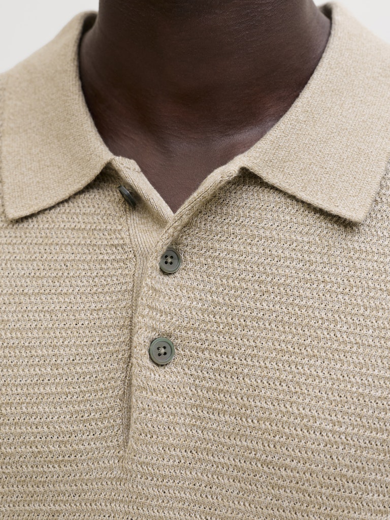 JPRBLURILEY KNIT POLO SS SN