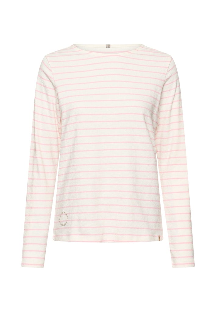 Langarm-T-Shirt aus reiner Baumwolle